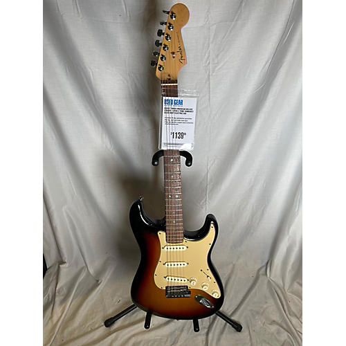 Used Fender American Deluxe Stratocaster 2 Tone Sunburst Solid Body Electric Guitar 2 Tone Sunburst