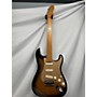 Used Fender Used Fender American Deluxe Stratocaster 3 Color Sunburst Solid Body Electric Guitar 3 Color Sunburst