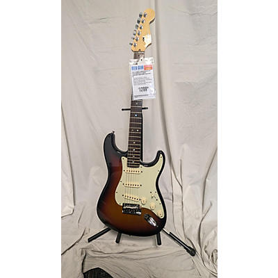 Used Fender American Deluxe Stratocaster 3 Color Sunburst Solid Body Electric Guitar