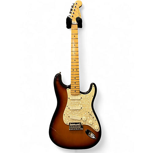 Used Fender American Deluxe Stratocaster 3 Tone Sunburst Solid Body Electric Guitar 3 Tone Sunburst