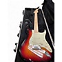 Used Fender American Deluxe Stratocaster ABALONE FRET MARKERS 2 Color Sunburst Solid Body Electric Guitar 2 Color Sunburst