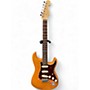 Used Fender American Deluxe Stratocaster Amber Solid Body Electric Guitar Amber