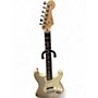 Used Fender American Deluxe Stratocaster Antique Ivory Solid Body Electric Guitar Antique Ivory