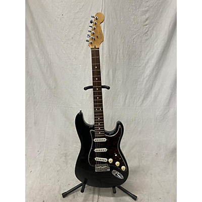 Used Fender American Deluxe Stratocaster Black Solid Body Electric Guitar