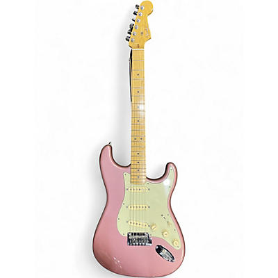 Used Fender American Deluxe Stratocaster Burgundy Mist Solid Body Electric Guitar