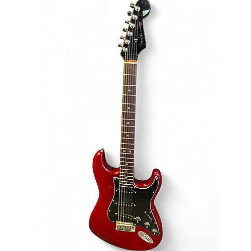 Used Fender American Deluxe Stratocaster Candy Apple Red Solid Body Electric Guitar Candy Apple Red