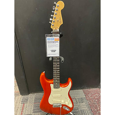 Fender Used Fender American Deluxe Stratocaster Candy Tangerine Solid Body Electric Guitar