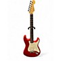 Used Fender American Deluxe Stratocaster Chrome Red Solid Body Electric Guitar Chrome Red