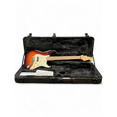 Fender Used Fender American Deluxe Stratocaster HSS 2 Color Sunburst Solid Body Electric Guitar