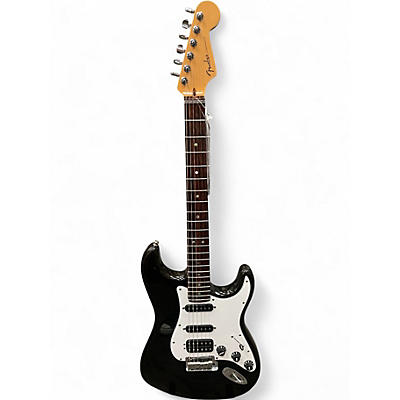 Used Fender American Deluxe Stratocaster HSS Black Solid Body Electric Guitar