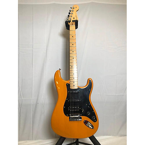 Used Fender American Deluxe Stratocaster HSS Butterscotch Solid Body Electric Guitar Butterscotch