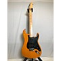 Used Used Fender American Deluxe Stratocaster HSS Butterscotch Solid Body Electric Guitar Butterscotch