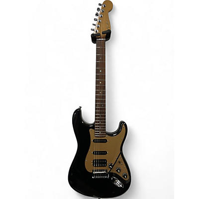 Fender Used Fender American Deluxe Stratocaster HSS MONTEGO BLACK Solid Body Electric Guitar