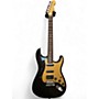 Used Fender American Deluxe Stratocaster HSS MONTEGO BLACK Solid Body Electric Guitar MONTEGO BLACK