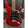 Used Used Fender American Deluxe Stratocaster HSS Trans Crimson Red Solid Body Electric Guitar Trans Crimson Red