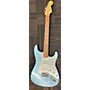 Used Used Fender American Deluxe Stratocaster Ice Blue Metallic Solid Body Electric Guitar Ice Blue Metallic