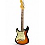 Used Fender American Deluxe Stratocaster Left Handed 3-Color Sunburst Electric Guitar 3-Color Sunburst