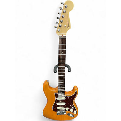 Used Fender American Deluxe Stratocaster Natural Solid Body Electric Guitar