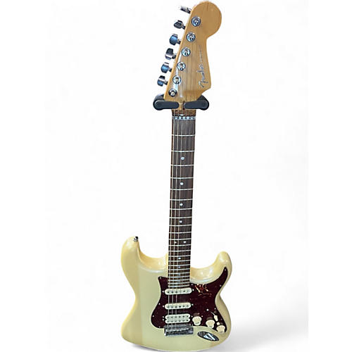 Used Fender American Deluxe Stratocaster Olympic Pearl Solid Body Electric Guitar Olympic Pearl