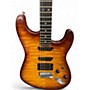 Used Fender American Deluxe Stratocaster QMT HSS Quilted Maple Top Solid Body Electric Guitar Quilted Maple Top