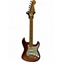 Used Fender American Deluxe Stratocaster SUNSET METALLIC Solid Body Electric Guitar SUNSET METALLIC