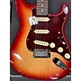 Used Used Fender American Deluxe Stratocaster Sunburst Solid Body Electric Guitar Sunburst