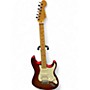 Used Fender American Deluxe Stratocaster Sunset Metallic Solid Body Electric Guitar Sunset Metallic