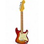 Used Fender American Deluxe Stratocaster Sunset Metallic Solid Body Electric Guitar Sunset Metallic