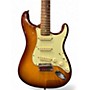 Used Fender American Deluxe Stratocaster Trans Amber Burst Solid Body Electric Guitar Trans Amber Burst