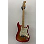 Used Used Fender American Deluxe Stratocaster Trans Orange Solid Body Electric Guitar Trans Orange