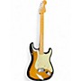 Used Fender American Deluxe Stratocaster V Neck 2 Color Sunburst Solid Body Electric Guitar 2 Color Sunburst