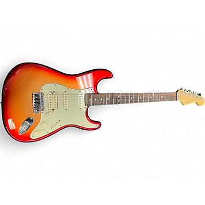 Used Fender American Deluxe Stratocaster mystic sienna burst Solid Body Electric Guitar