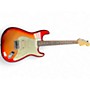 Used Fender American Deluxe Stratocaster mystic sienna burst Solid Body Electric Guitar mystic sienna burst