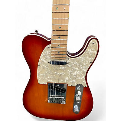 Used Fender American Deluxe Telecaster 2 Color Sunburst Solid Body Electric Guitar