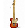 Used Fender American Deluxe Telecaster Aged Cherry Burst Solid Body Electric Guitar Aged Cherry Burst