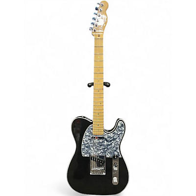 Used Fender American Deluxe Telecaster Black Solid Body Electric Guitar