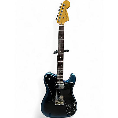 Used Fender American Deluxe Telecaster Blue Burst Solid Body Electric Guitar