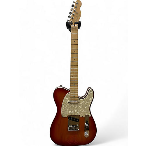 Fender Used Fender American Deluxe Telecaster Cherry Sunburst Solid Body Electric Guitar Cherry Sunburst