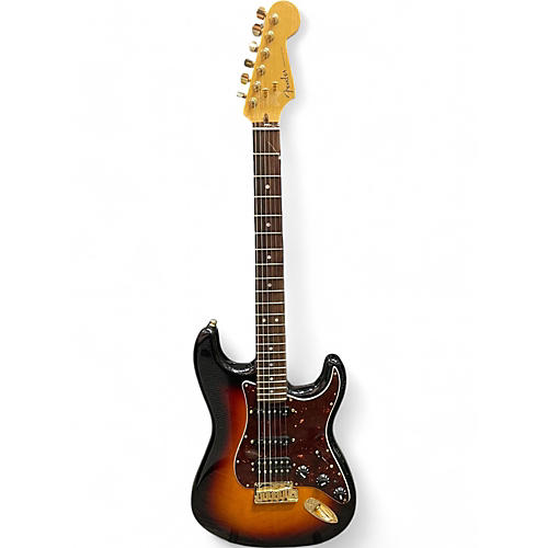 Used Fender American Design Stratocaster 3 Color Sunburst Solid Body Electric Guitar 3 Color Sunburst