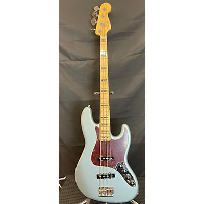 Fender Used Fender American Elite Jazz Bass Pelham Blue Electric Bass Guitar