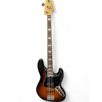 Fender Used Fender American Elite Jazz Bass Sunburst Electric Bass Guitar