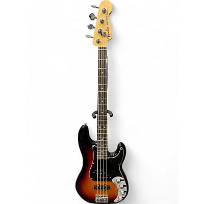 Used Fender American Elite Precision Bass 3 Color Sunburst Electric Bass Guitar