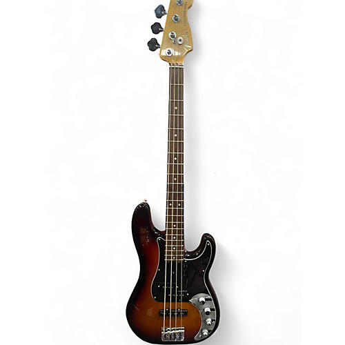 Used Fender American Elite Precision Bass 3 Tone Sunburst Electric Bass Guitar 3 Tone Sunburst