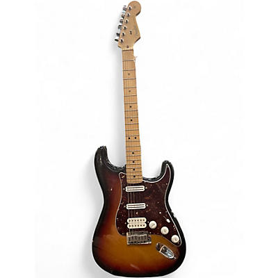 Used Fender American Elite Stratocaster 3 Color Sunburst Solid Body Electric Guitar