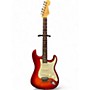 Used Fender Used Fender American Elite Stratocaster Aged Cherry Burst Solid Body Electric Guitar Aged Cherry Burst