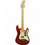 Used Fender American Elite Stratocaster Autumn Blaze Metallic Solid Body Electric Guitar Autumn Blaze Metallic