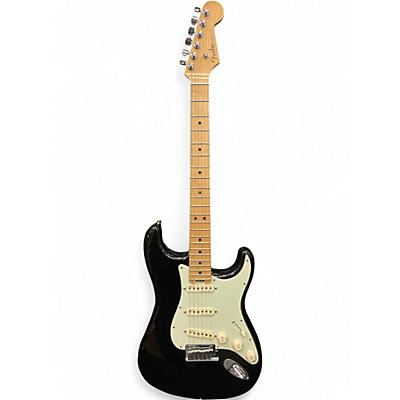 Used Fender American Elite Stratocaster Black Solid Body Electric Guitar