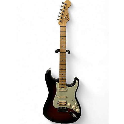 Used Fender American Elite Stratocaster HSS Shawbucker 3 Color Sunburst Solid Body Electric Guitar 3 Color Sunburst