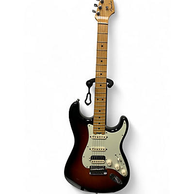 Used Fender American Elite Stratocaster HSS Shawbucker 3 Color Sunburst Solid Body Electric Guitar