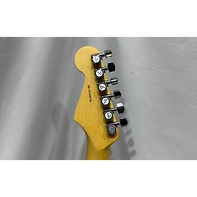 Fender Used Fender American Elite Stratocaster HSS Shawbucker Olympic Pearl Solid Body Electric Guitar